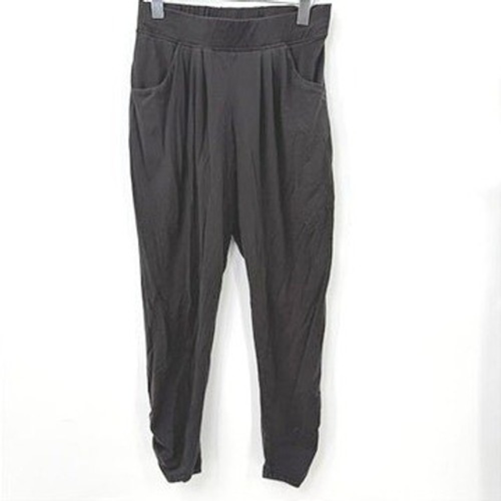 Summer & Sage Pants Women S Black Modal Cotton Blend Indie Boho Yoga Lounge Soft